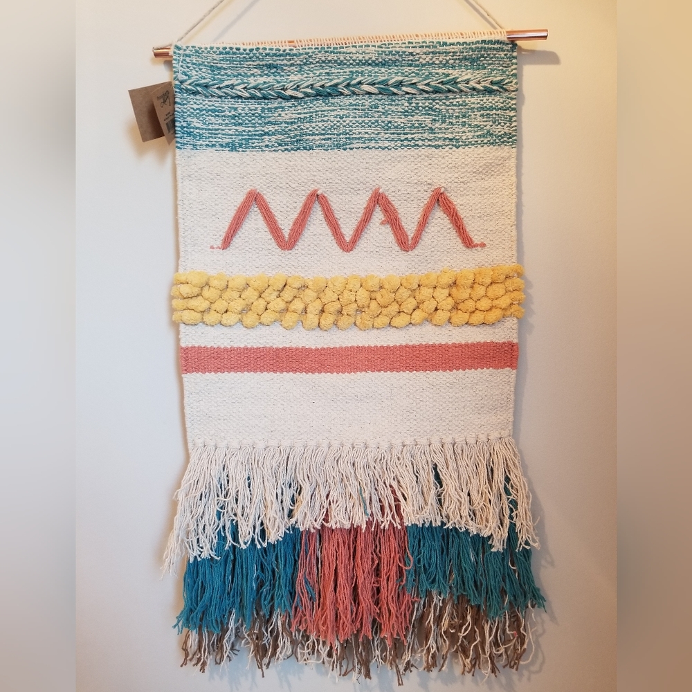 NWT Handwoven Free Spirit Wall Hanging by Primatives by Kathy
